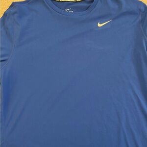 Nike Men's Royal Blue Long Sleeve Shirt